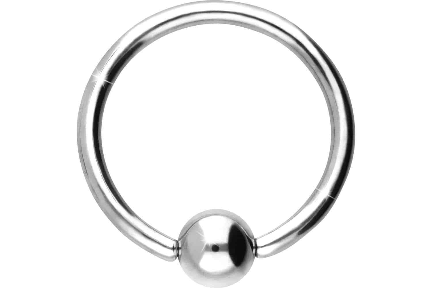 Titan Klemmkugelring Piercing